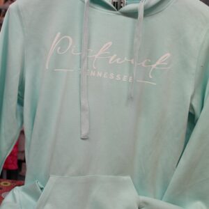 Aqua Spandex Hoodie scaled