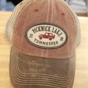 Pickwick Trucker Hat Brown Front