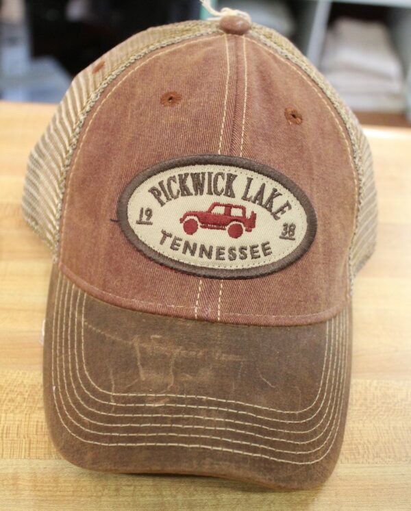 Pickwick Trucker Hat Brown Front