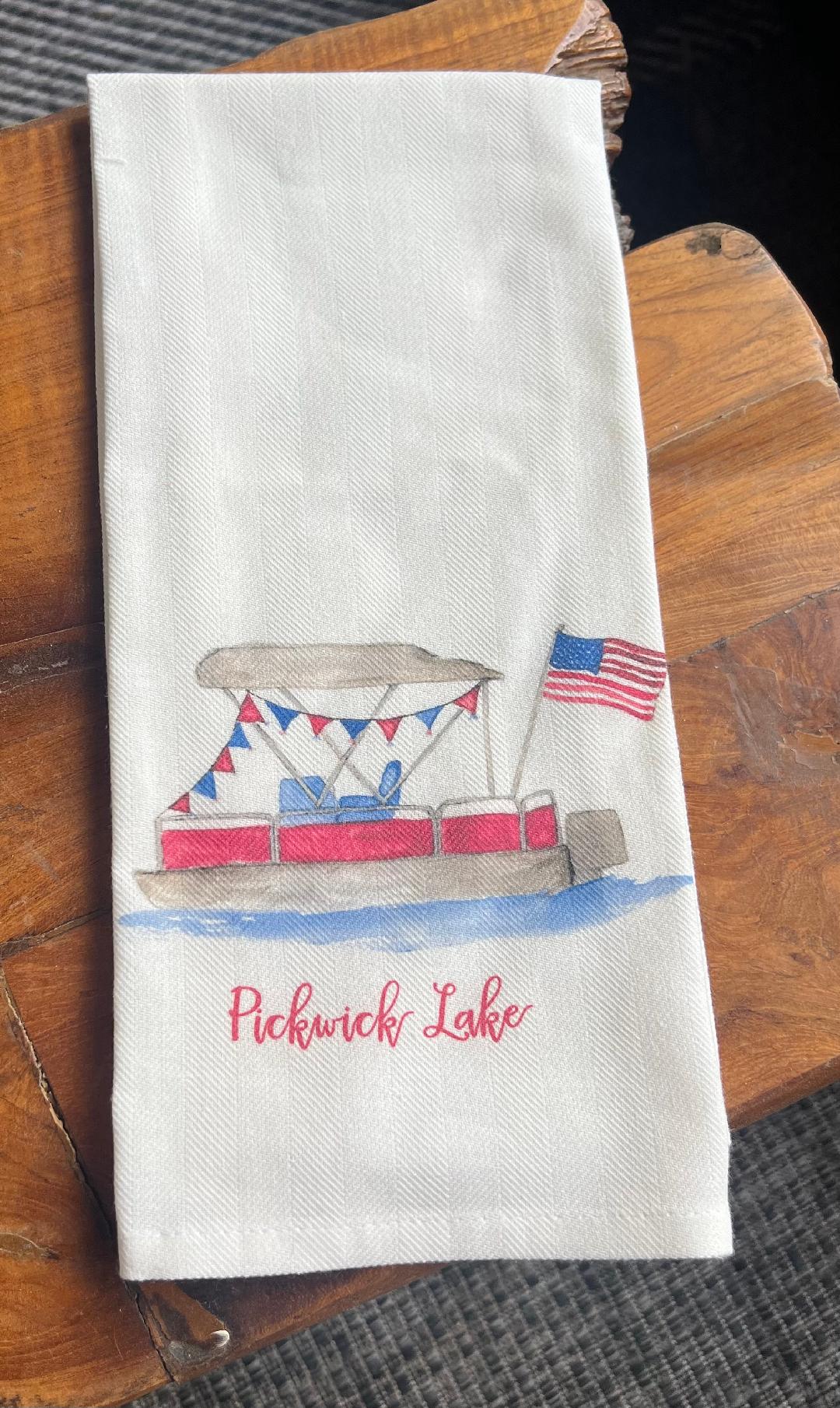 Pontoon towel